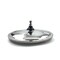 Retrac Head, Mirror, Convex, 8 In. Round, Center Mount, 983-4 Polished Stainless, 5/16 Plastic Ball Stud 604898 - alternate 5